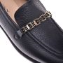 Baldinini Loafers in black tumbled leather Black Dames - Thumbnail 4