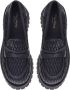 Baldinini Loafers in stretchy eco-nappa and black leather Black Dames - Thumbnail 2