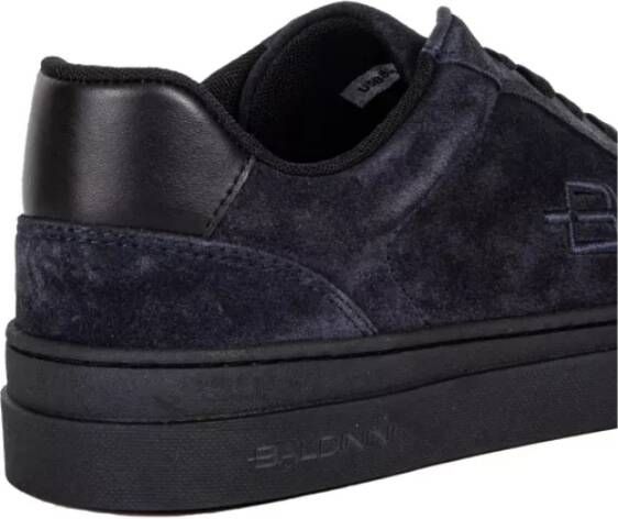 Baldinini Navy Suède Heren Sneakers Blue Heren