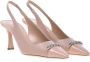 Baldinini Nude patent leather slingback Pink Dames - Thumbnail 3