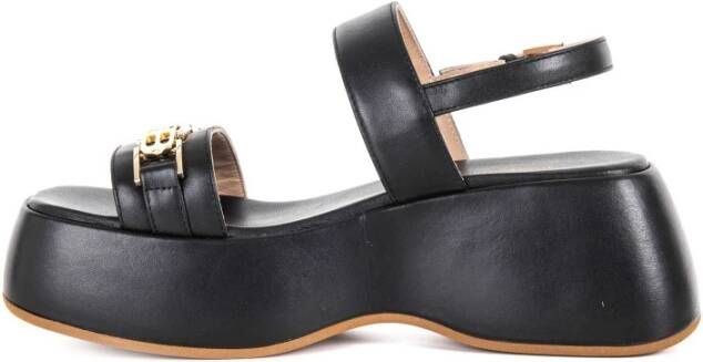 Baldinini Platform Sandalen Black Dames