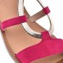 Baldinini Sandal in fuchsia suede Red Dames - Thumbnail 4