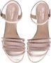 Baldinini Sandal in platinum nappa leather Yellow Dames - Thumbnail 2