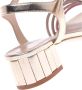 Baldinini Sandal in platinum nappa leather Yellow Dames - Thumbnail 4