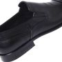 Baldinini Slippers in black leather and tumbled leather Black Heren - Thumbnail 4