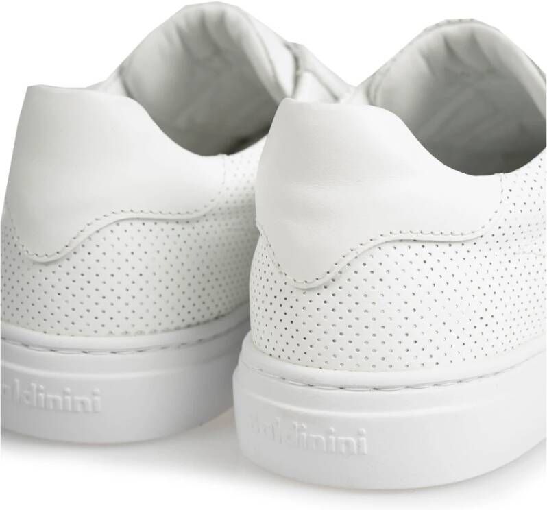 Baldinini Comfortabele Slide Sneakers Wit Heren