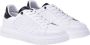 Baldinini Witte Leren Casual Lage Sneakers White Heren - Thumbnail 4