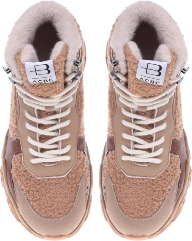 Baldinini Trainers in beige eco-leather Brown Dames