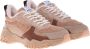 Baldinini Trainers in beige eco-leather Brown Dames - Thumbnail 3