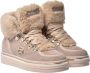 Baldinini Trainers in beige suede and sheepskin Beige Dames - Thumbnail 3