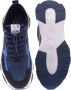 Baldinini Trainers in black and blue eco-leather Blue Heren - Thumbnail 2