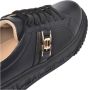 Baldinini Trainers in black and platinum mirrored leather Zwart Dames - Thumbnail 4