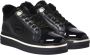 Baldinini Trainers in black leather and patent leather Black Dames - Thumbnail 3