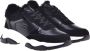 Baldinini Trainers in black leather and suede Black Dames - Thumbnail 3