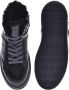 Baldinini Trainers in black leather and tumbled leather Black Heren - Thumbnail 2