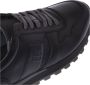 Baldinini Trainers in black leather and tumbled leather Black Heren - Thumbnail 4