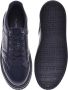 Baldinini Trainers in black leather and tumbled leather Blue Heren - Thumbnail 2