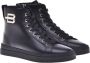 Baldinini Trainers in black leather Black Dames - Thumbnail 3