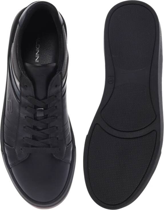 Baldinini Trainers in black leather Black Heren