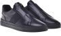 Baldinini Trainers in black leather Black Heren - Thumbnail 3