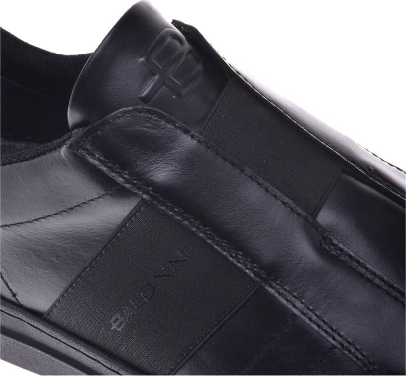 Baldinini Trainers in black leather Black Heren