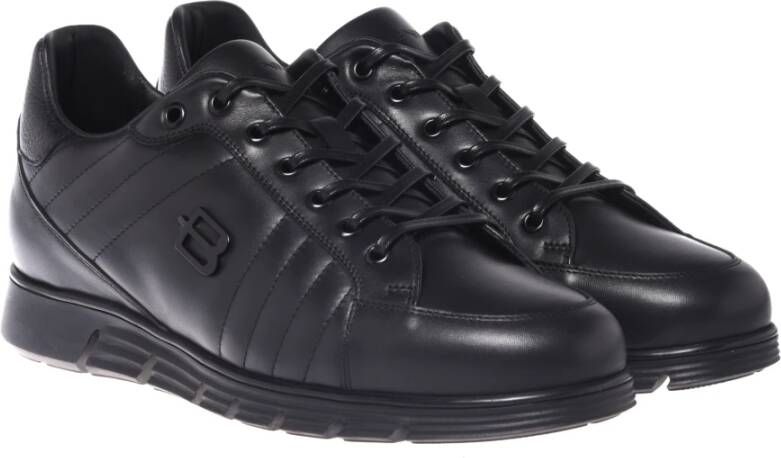 Baldinini Trainers in black leather Black Heren