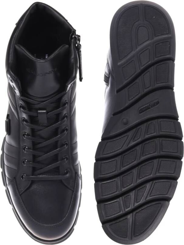 Baldinini Trainers in black leather Black Heren