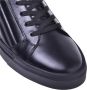 Baldinini Trainers in black quilted leather and leather Black Heren - Thumbnail 4