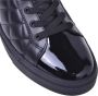 Baldinini Trainers in black quilted leather and patent leather Black Dames - Thumbnail 4