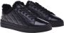 Baldinini Trainers in black quilted leather and patent leather Black Dames - Thumbnail 3