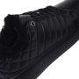 Baldinini Trainers in black speckled leather and quilted leather Black Heren - Thumbnail 4