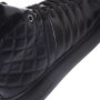 Baldinini Trainers in black speckled leather and quilted leather Black Heren - Thumbnail 4