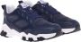 Baldinini Trainers in blue eco-leather Blue Heren - Thumbnail 3