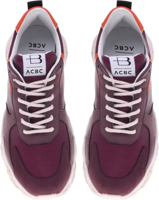 Baldinini Trainers in burgundy eco-leather Multicolor Dames