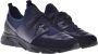 Baldinini Trainers in dark blue leather and suede Blue Heren - Thumbnail 3