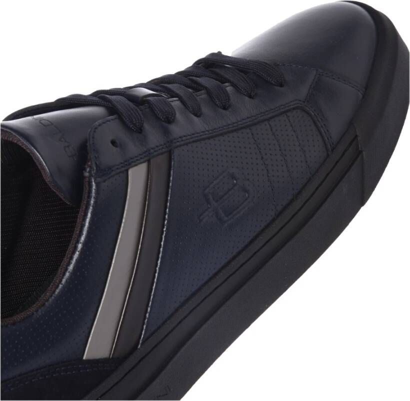 Baldinini Trainers in dark blue leather Blue Heren