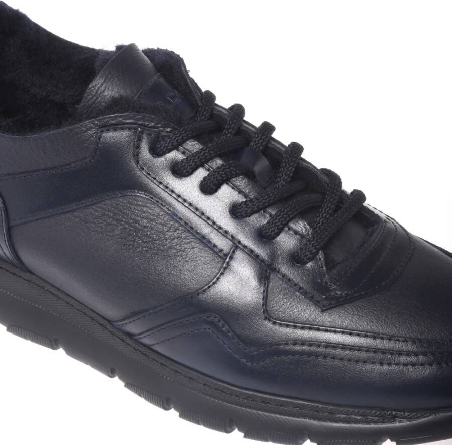 Baldinini Trainers in dark blue leather Blue Heren