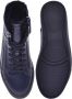 Baldinini Trainers in dark blue quilted leather and leather Blue Heren - Thumbnail 2