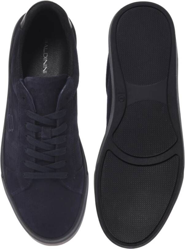 Baldinini Trainers in dark blue suede Blue Heren