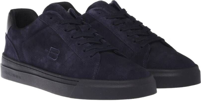 Baldinini Trainers in dark blue suede Blue Heren