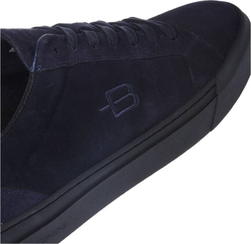 Baldinini Trainers in dark blue suede Blue Heren