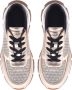 Baldinini Trainers in leather and gold stretch eco-nappa Yellow Dames - Thumbnail 2