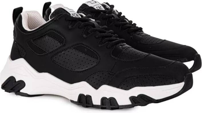 Baldinini Zwarte Heren Sneakers Black Heren