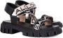 Baldinini Zwarte Sandalen Multicolor Dames - Thumbnail 2