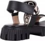 Baldinini Zwarte Sandalen Multicolor Dames - Thumbnail 4