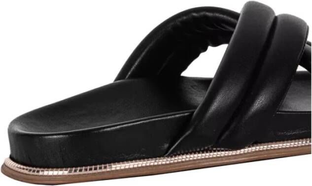 Baldinini Zwarte Slippers Black Dames