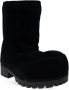 Balenciaga Alaska Bont Lage Sneeuwlaarzen Black Dames - Thumbnail 8