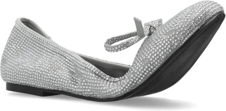 Balenciaga Ballet Flats Leopold Gray Dames