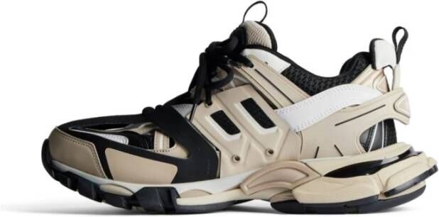 Balenciaga Beige en Zwarte Lage Sneakers Multicolor Dames