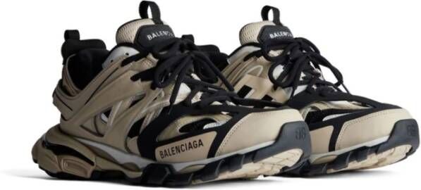 Balenciaga Beige en Zwarte Lage Sneakers Multicolor Dames